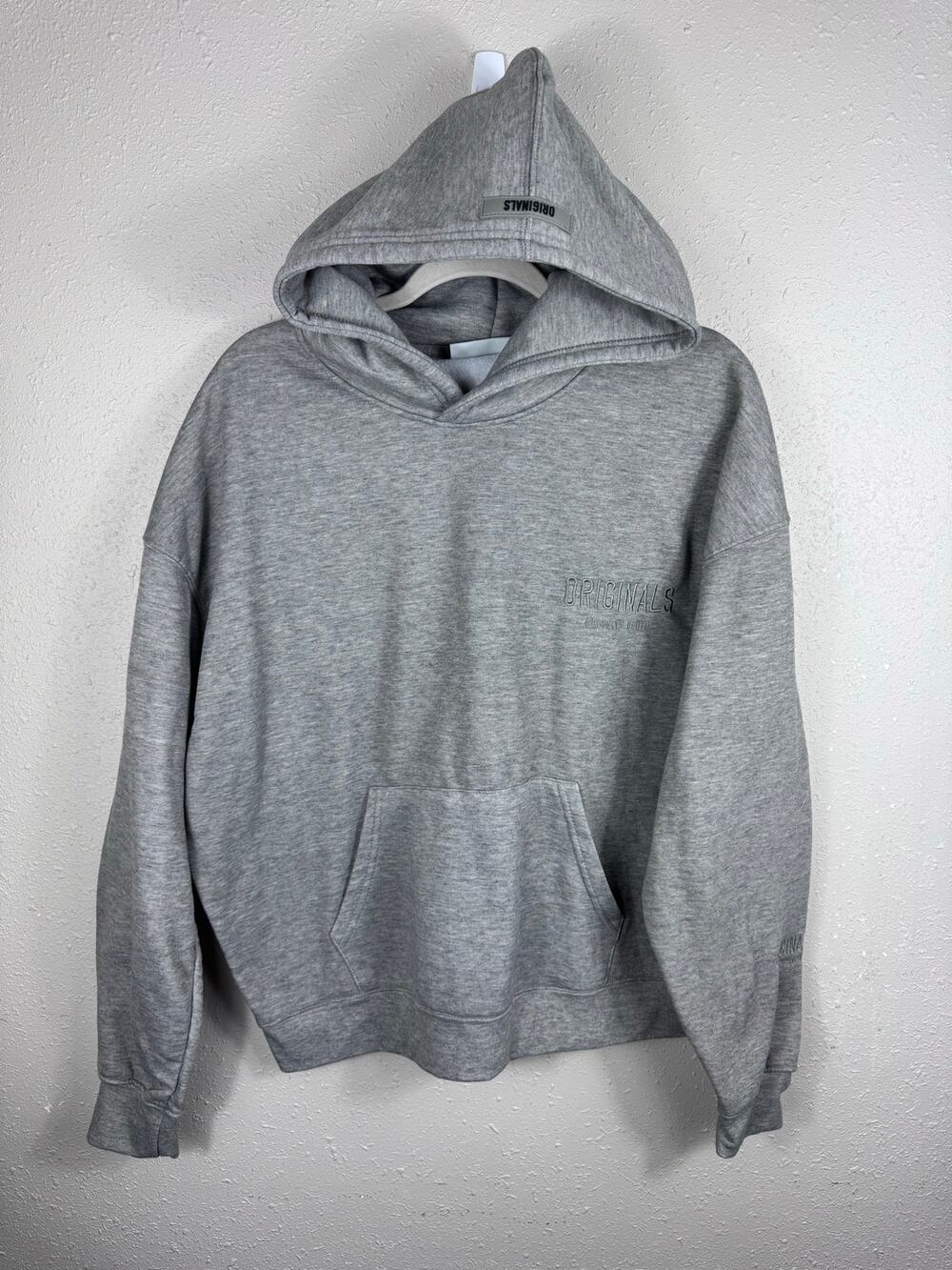 The Originals Embroidered Gray Hoodie Size Large